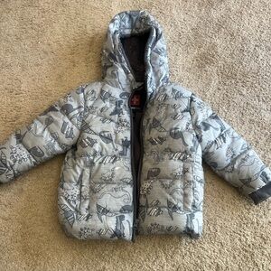 3t dinosaur winter jacket, 3t winter jacket